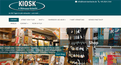 Desktop Screenshot of kiosk-koerbecke.de
